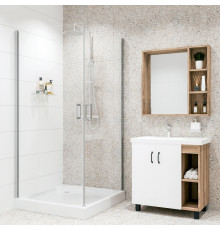 Душевой уголок Niagara Nova NG-6604-08 100x100, квадратный, двери распашные, стекло прозрачное