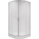 Душевой уголок Niagara Nova NG-6606-08 90x90, четверть круга, двери раздвижные, стекло прозрачное