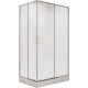 Душевой уголок Niagara Nova NG-6610-08 120x80, прямоугольный, двери раздвижные, стекло прозрачное