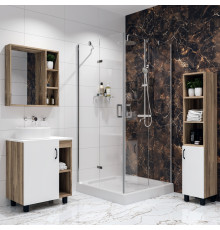 Душевой уголок Niagara Nova NG-6613-08 90x90, квадратный, двери распашные, стекло прозрачное