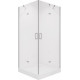 Душевой уголок Niagara Nova NG-6614-08 100x100, квадратный, двери распашные, стекло прозрачное