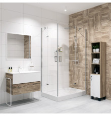 Душевой уголок Niagara Nova NG-6618-08 120x90, прямоугольный, двери распашные, стекло прозрачное