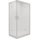 Душевой уголок Niagara Nova NG-6618-08 120x90, прямоугольный, двери распашные, стекло прозрачное