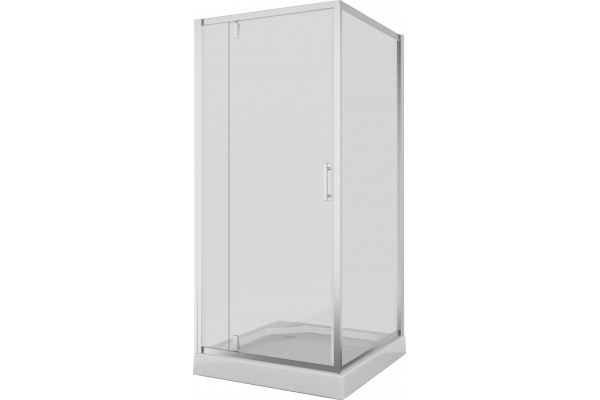 Душевой уголок Niagara Nova NG-6601 90x90, квадратный, двери распашные, стекло прозрачное
