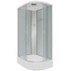 Душевая кабина Niagara Classic NG-33194-14R 110x90 см поддон средний, стекло матовое