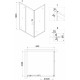 Душевой уголок Niagara Nova NG-62-8A-A100 80x100, прямоугольный, хром, двери раздвижные, стекло прозрачное
