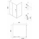 Душевой уголок Niagara Nova NG-62-8A-A90 80x90, прямоугольный, хром, двери раздвижные, стекло прозрачное