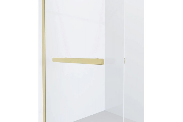 Душевая перегородка Niagara Nova NG-641-11 GOLD 110x195 профиль золото, стекло прозрачное в современном стиле