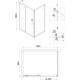 Душевой уголок Niagara Nova NG-62-10A-A90 100x90, прямоугольный, хром, двери раздвижные, стекло прозрачное