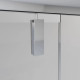 Душевой уголок Niagara Nova NG-63-10A-A100 100x100, квадратный, хром, двери распашные, стекло прозрачное