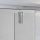 Душевой уголок Niagara Nova NG-63-10A-A70 100x70, прямоугольный, хром, двери распашные, стекло прозрачное