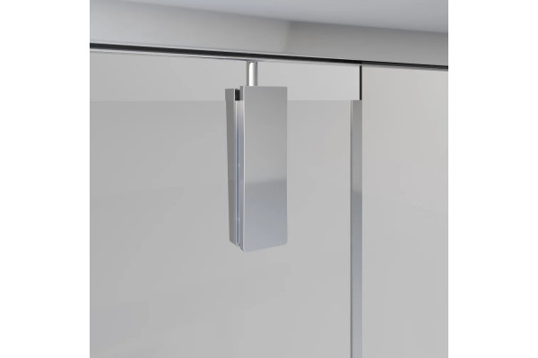 Душевой уголок Niagara Nova NG-63-10A-A70 100x70, прямоугольный, хром, двери распашные, стекло прозрачное