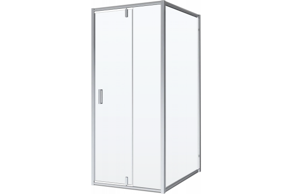 Душевой уголок Niagara Nova NG-63-9A-A100 90x100, прямоугольный, хром, двери распашные, стекло прозрачное