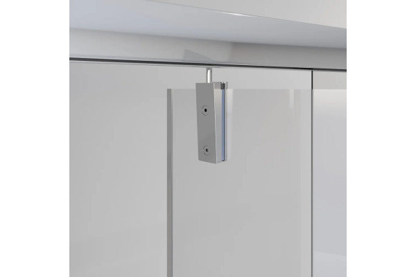 Душевой уголок Niagara Nova NG-63-9A-A80 90x80, прямоугольный, хром, двери распашные, стекло прозрачное