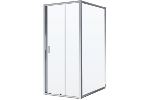 Душевой уголок Niagara Nova NG-62-9A-A100 90x100, прямоугольный, хром, двери раздвижные, стекло прозрачное
