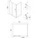 Душевой уголок Niagara Nova NG-62-9A-A90 90x90, квадратный, хром, прямоугольный, двери раздвижные