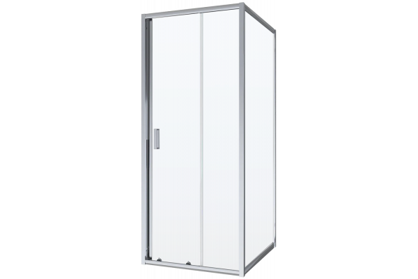 Душевой уголок Niagara Nova NG-62-9A-A80 90x80, прямоугольный, хром, двери раздвижные, стекло прозрачное