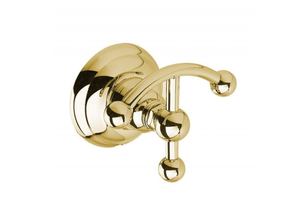 Nicolazzi Classica Крючок двойной цвет Gold Brass 1481GB