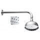 Верхний душ Nicolazzi Classic shower 5701 CR 20 хром, размер 50.8 см