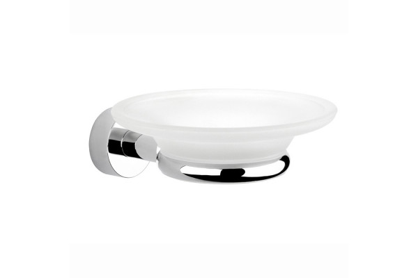Nicolazzi Accessori bagno Minimale  Мыльница цвет: хром/белый 1487MCR