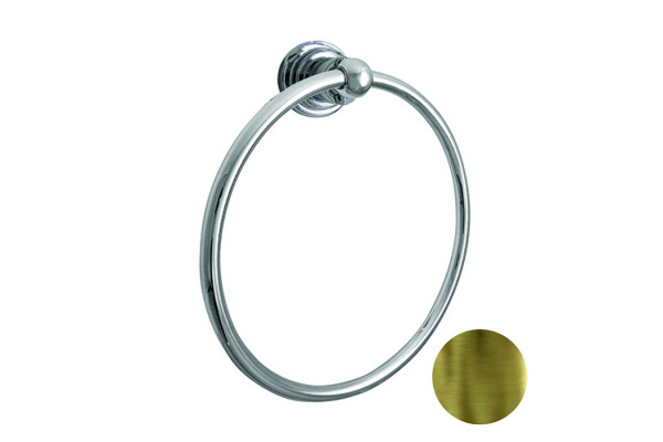Nicolazzi Accessori Полотенцедержатель-кольцо настенный цвет: бронза 1485BZ