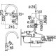 Смеситель для кухни Nobili Flag FL96824/3VCR однорычажный, хром