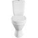 Унитаз-компакт Norm Blanc Duroplast 9837B099-7202 с микролифтом, белый, овальный, 35.5x65 см