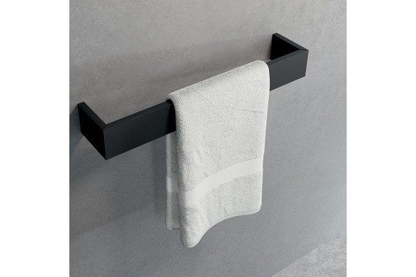 NOVELLINI FRAME Полотенцедержатель 600х90 мм. цвет черный матовый R90AKFPS0160-H