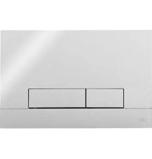 Кнопка смыва OLI Oli Pure Narrow 148301 хром глянцевый механическая,  в современном стиле