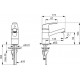 Смеситель для раковины Oras Safira 1015F