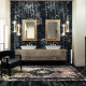 OASIS DAPHNE Боковина 22х525х500 мм. для тумбы отделка Saffiano vetro decorato 0DV850FINVC saffiano