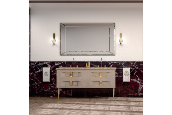 OASIS PRISMA Зеркало 1700х1000х24 мм.  профиль золото 0PRSP100170SPOR