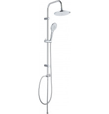 Душевая стойка Olive'S KDC02 хром, штанга 96 см, шланг металлический 150 см