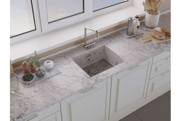 Смеситель Omoikiri Mori 4994320 для кухонной мойки однорычажный, хром