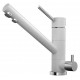 Смеситель Omoikiri Tonami WH для кухонной мойки однорычажный, белый