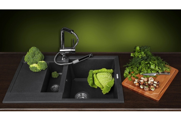 Смеситель Omoikiri Akashi-S для кухонной мойки однорычажный, хром