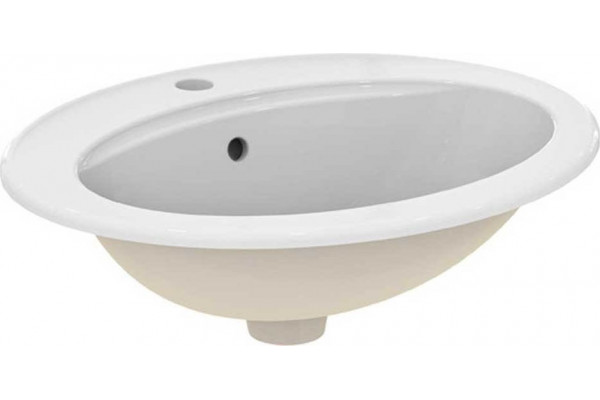 Мебельная раковина Opadiris Vidima Box овальная, цвет белый, на столешницу