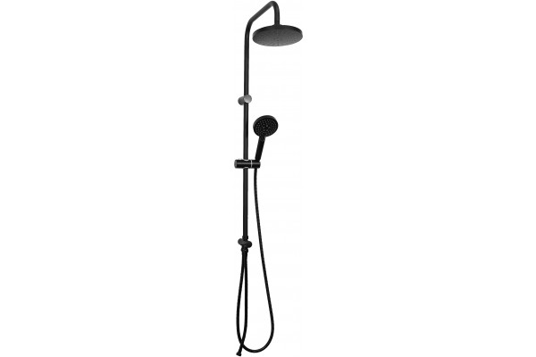 Душевая стойка Orange O-Shower OW02b цвет черный, штанга 97 см, шланг 150 см