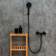 Смеситель Orange Mia M34-320b для душа, матовый черный, двухвентильный