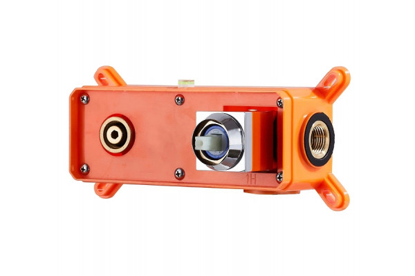Смеситель для раковины Orange Lutz M04-722cr Хром однорычажный, хром