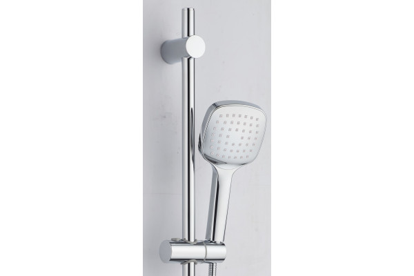 Душевой гарнитур Orange O-Shower OS063 хром, штанга 90 см, шланг 150 см