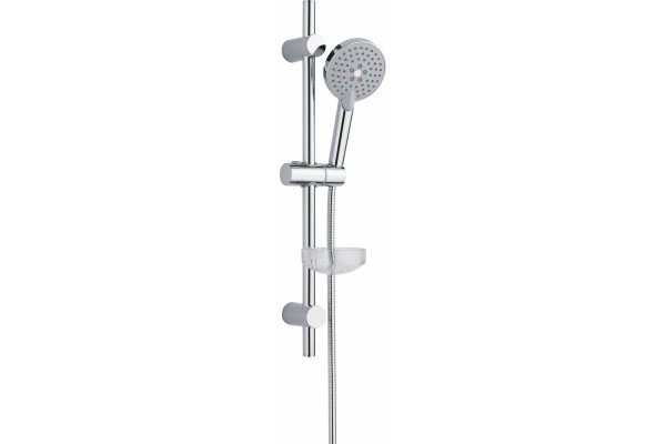 Душевой гарнитур Orange O-Shower OS032 хром, штанга 70 см, шланг металлический 150 см