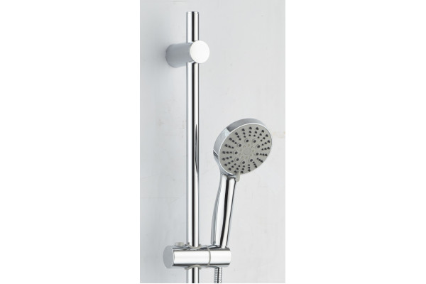 Душевой гарнитур Orange O-Shower OS032 хром, штанга 70 см, шланг металлический 150 см