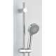 Душевой гарнитур Orange O-Shower OS032 хром, штанга 70 см, шланг металлический 150 см