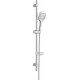 Душевой гарнитур Orange O-Shower OS073 хром, штанга 90 см, шланг металлический 150 см
