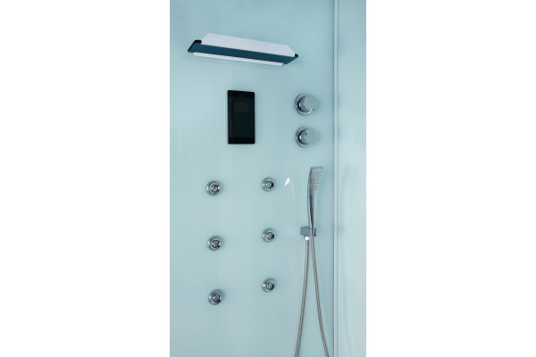 Душевая кабина Orans SR-86120S прямоугольная, поддон низкий, с гидромассажем
