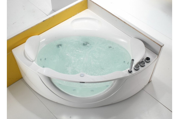Акриловая ванна Orans OLS-BT65103А 140x140 см четверть круга, пристенная
