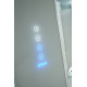Душевая кабина Orans SR-89101LS белая, с баней, квадратная, поддон средний