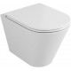 Унитаз подвесной Owl 1975 Ruta-H OWLT190304 безободковый белый, овальный, 35.5x51.5 см