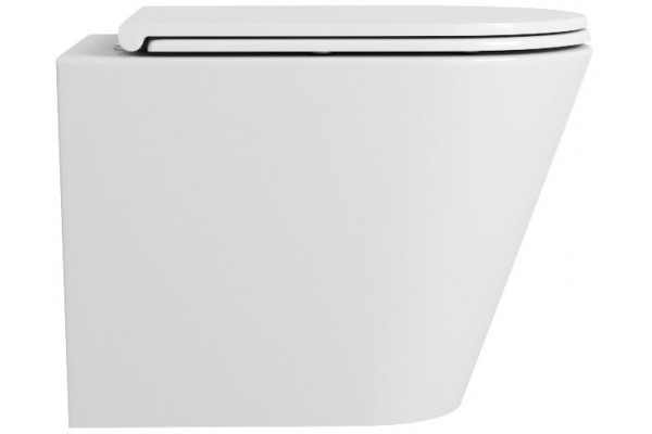Унитаз подвесной Owl 1975 Ruta-H OWLT190304 безободковый белый, овальный, 35.5x51.5 см